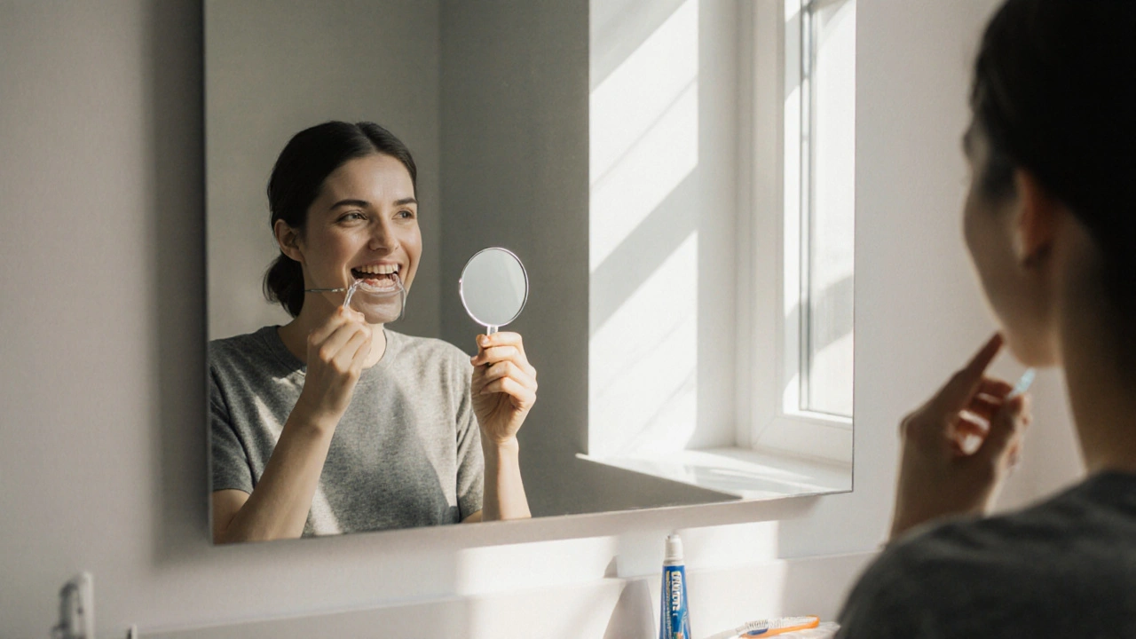 Dentální zrcátko: Jak ho používat pro kontrolu stavu korunek a můstků