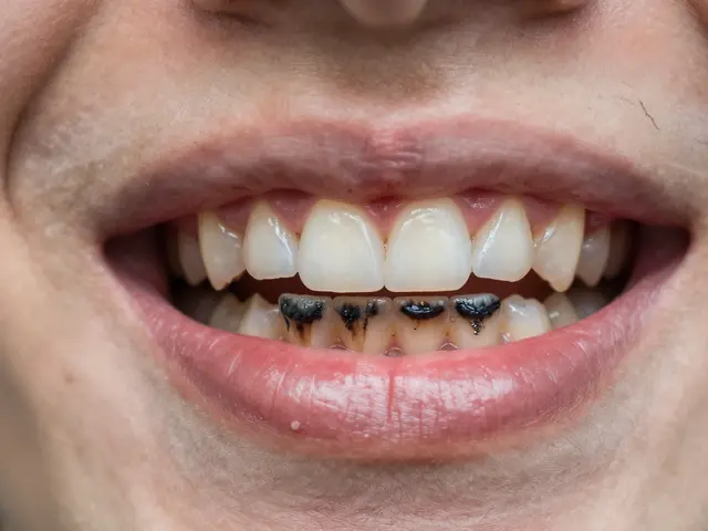 Jak černý zubní kámen ovlivňuje vaše zuby a co s ním dělat