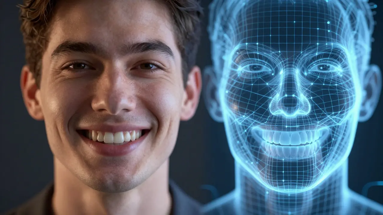 Digitální plánování úsměvu s 3D holografickým modelem zubů