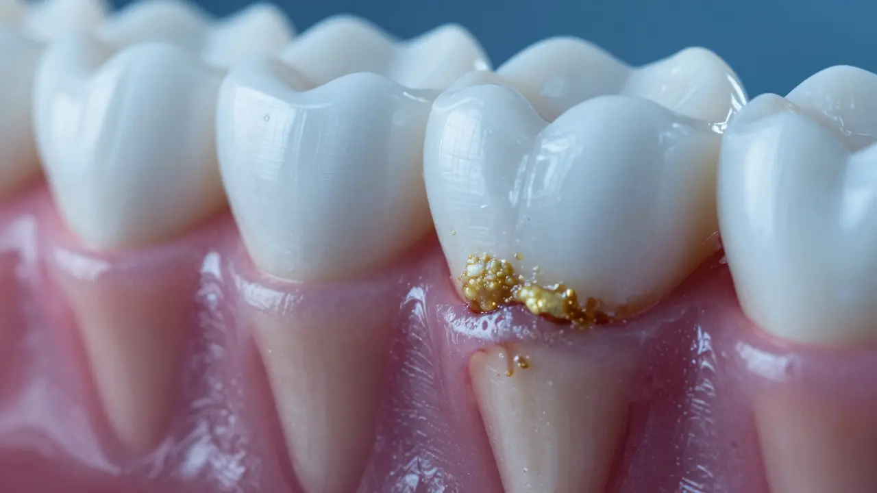 Zubní kámen pod dásní: Dá se odstranit doma nebo je nutná návštěva lékaře?