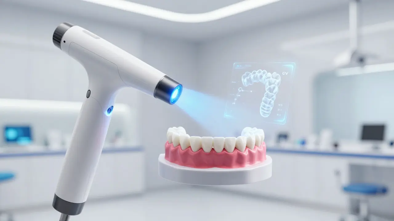 Digitální 3D sken zubů v moderní stomatologické ordinaci