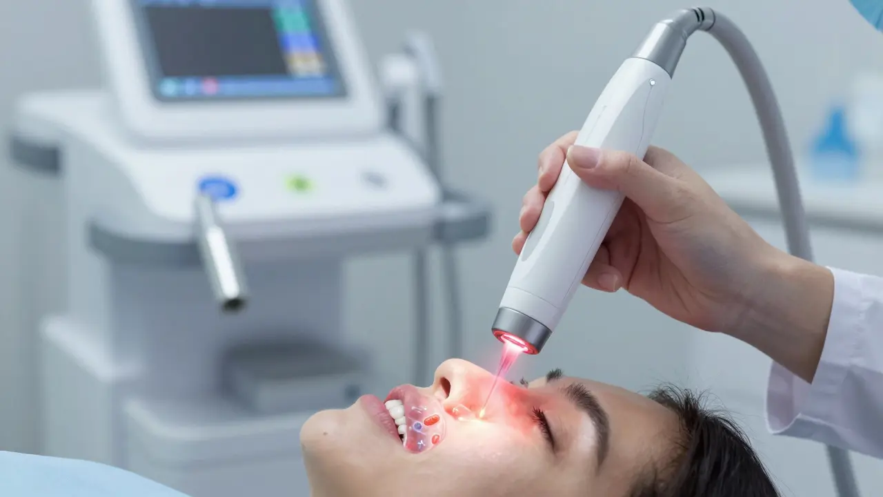 Laserová terapie v ortodoncii stimuluje buněčnou energii pro rychlejší hojení