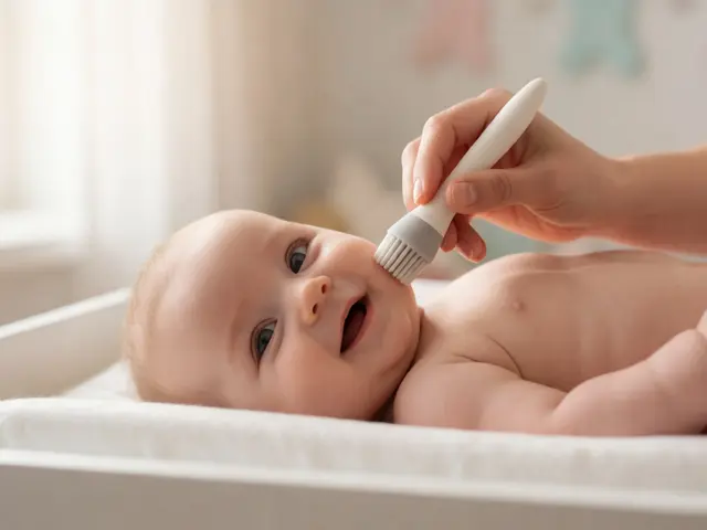 Jak čistit zuby miminku: Průvodce od prvních zubů po samostatné čištění